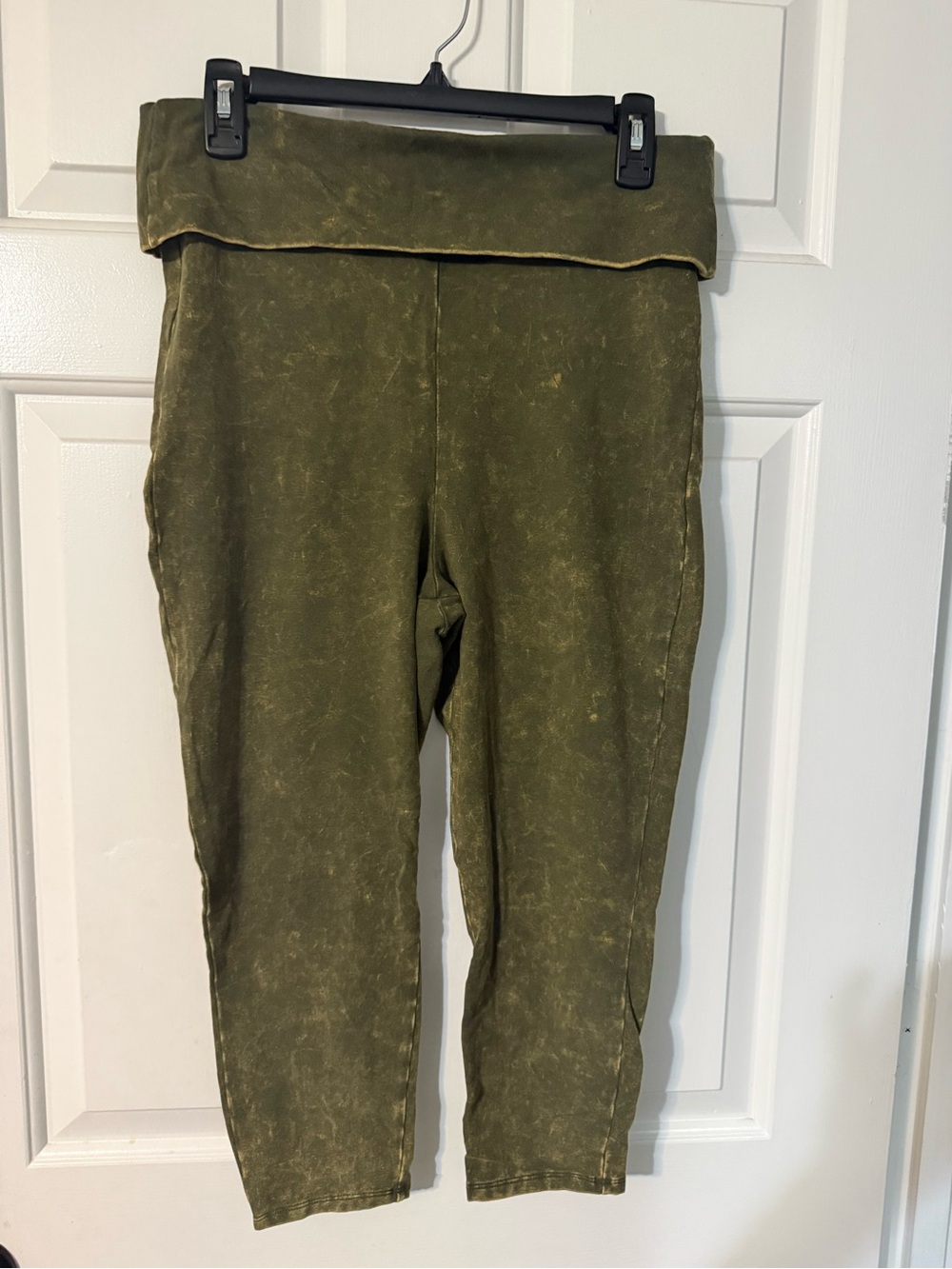 Torrid 1X Fold-Over Waistband Leggings